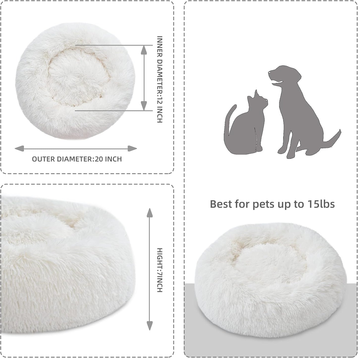 Finally sleep through the night — while your cat rests calmly in Nuviana™ calming bed