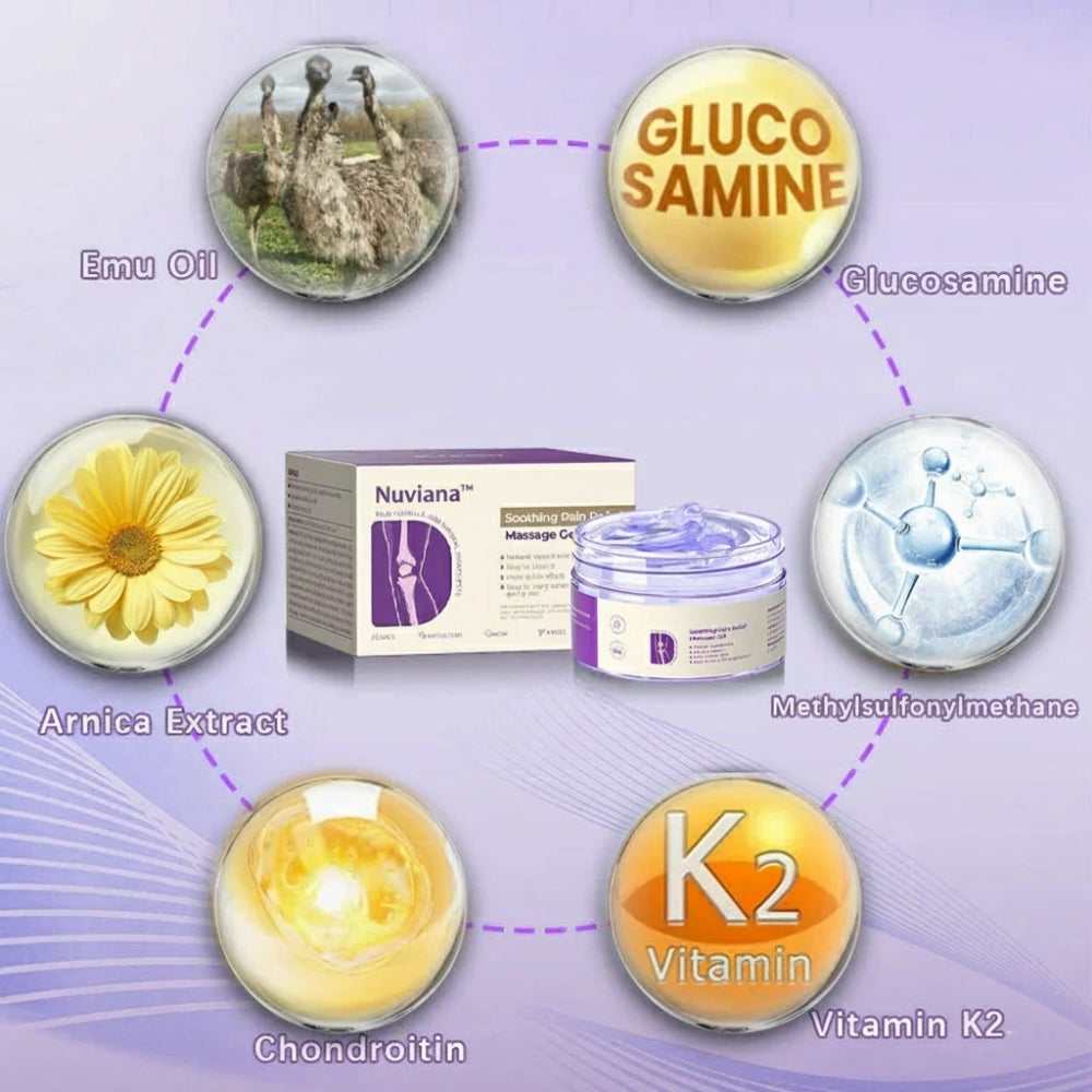 Nuviana™ Turmeric & Emu Oil Arthritis Relief Gel