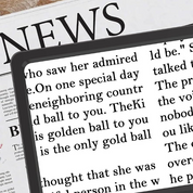 Full-Page 5X Magnifying Glass Book Reading Floor Lamp - Nuviana™