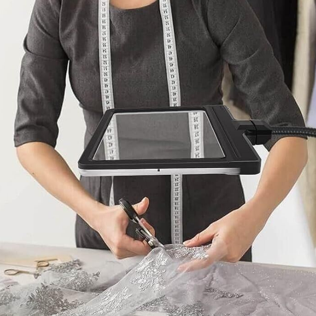 Full-Page 5X Magnifying Glass Book Reading Floor Lamp - Nuviana™