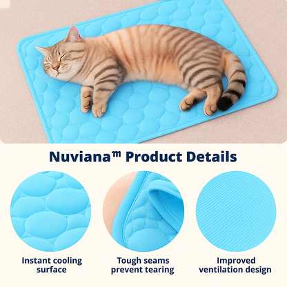 Protect Your Cat From Non-Exertional Heatstroke With Nuviana™ Cooling Mat