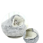 Cozy Cave Bed for Cats and Small Dogs