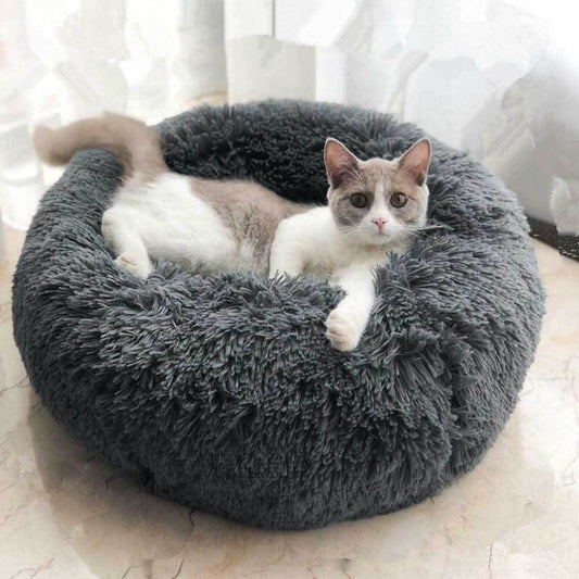 Finally sleep through the night — while your cat rests calmly in Nuviana™ calming bed